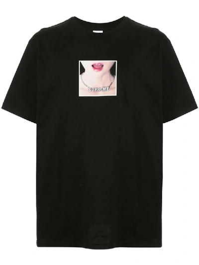 Shop Supreme Necklace Ss18 T-shirt In Black