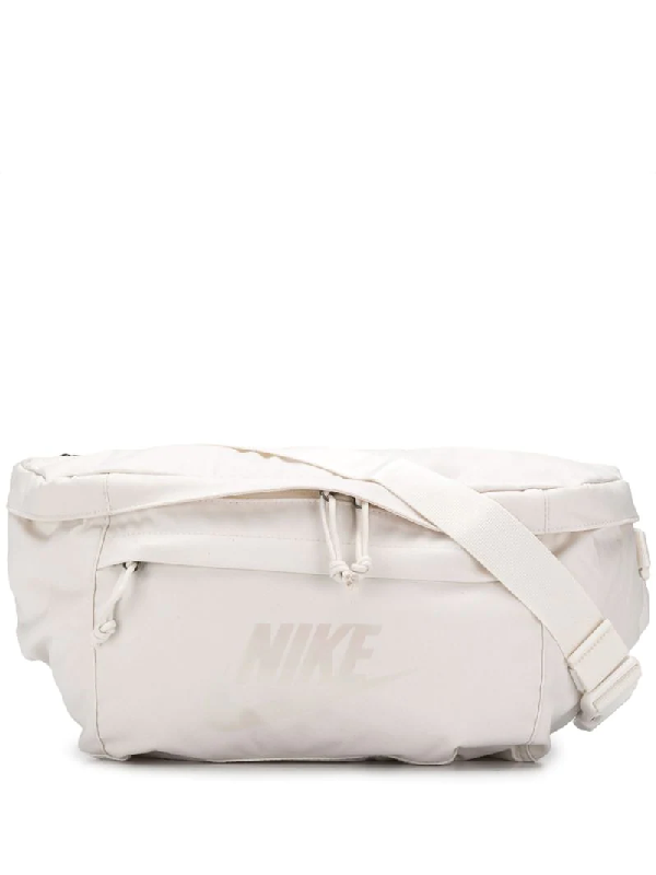 white nike hip bag