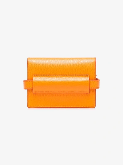 Shop Jacquemus Orange Le Ceinture Bello Leather Belt Bag