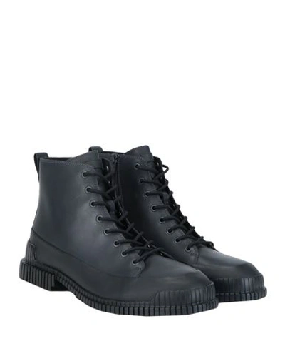 Camper Ankle Boots In Black