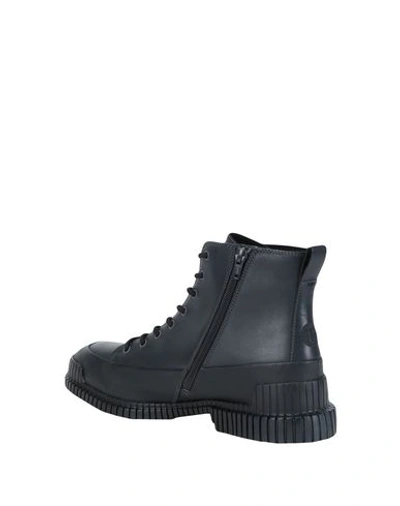 Camper Ankle Boots In Black