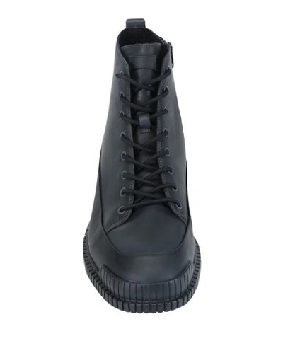 Camper Ankle Boots In Black