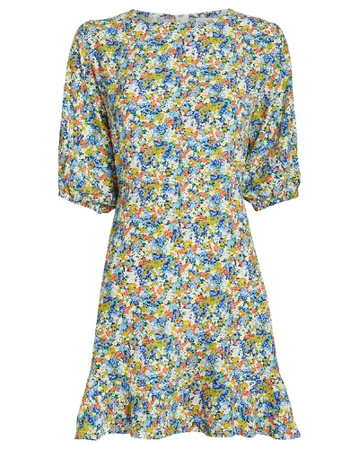 Shop Faithfull The Brand Jeanette Vionette Floral Dress