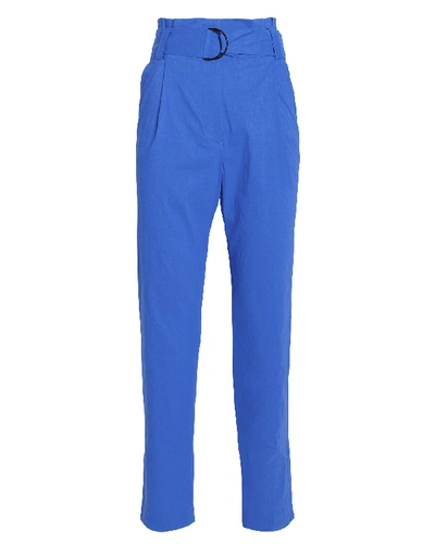 Shop A.l.c . Diego Paperbag Waist Trousers In Blue