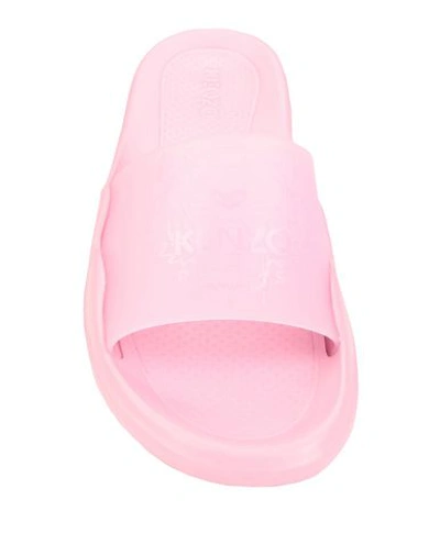 Shop Kenzo Sandals In Pink