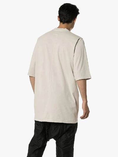 Shop Rick Owens Drkshdw Oversized T-shirt In Grey