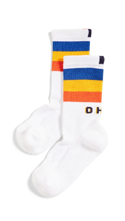 Shop Kule The Ohey Socks In White