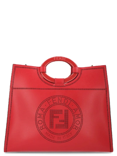 Shop Fendi Bag In Red