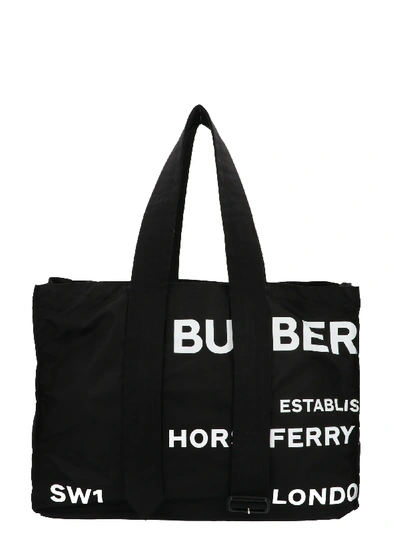 Shop Burberry Bag In Black