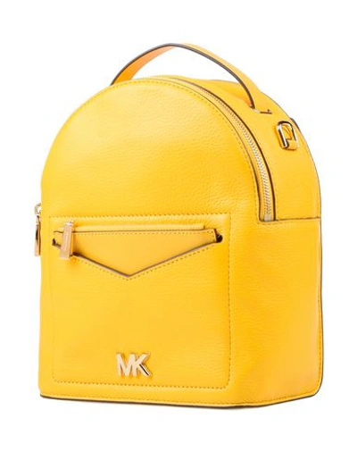Shop Michael Michael Kors Backpacks & Fanny Packs In Yellow