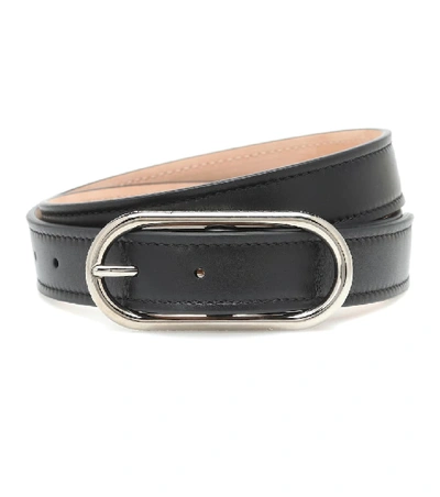 Shop Acne Studios Leather Belt In Black