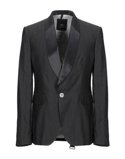 Shop Tom Rebl Suit Jackets In Black