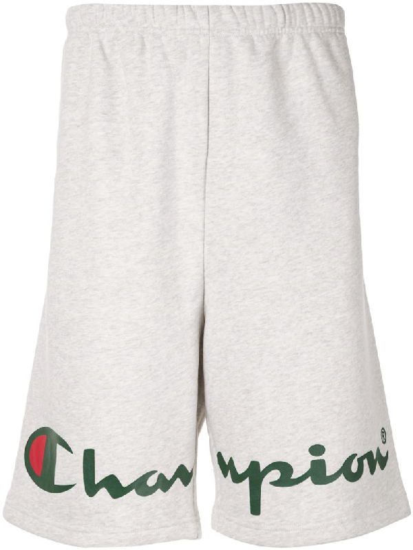 grey champion sweat shorts