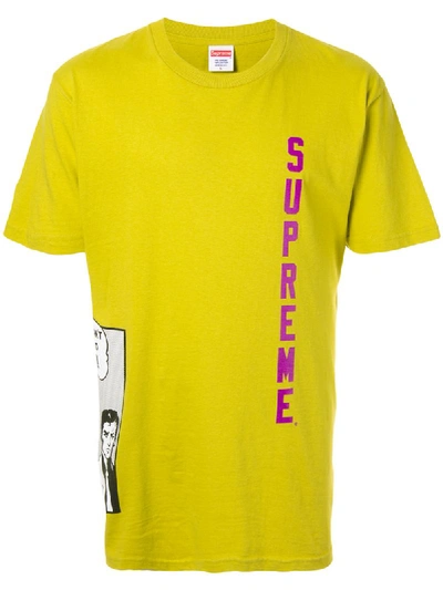 Shop Supreme Thrasher T-shirt In Yellow