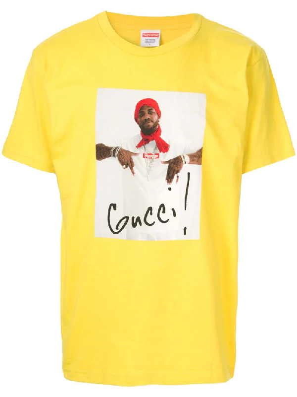 yellow gucci t shirt