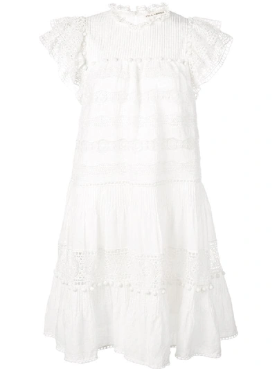 ULLA JOHNSON NORA DRESS - 白色