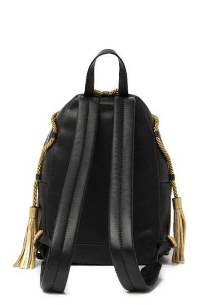 Shop Moschino Multicolor Leather Mini Backpack In Variante Unica