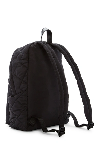 Marc Jacobs Quilted Nylon School Backpack In Black