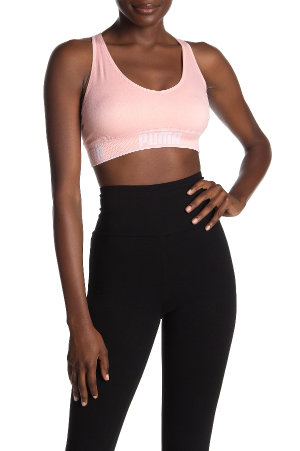 puma seamless sports bra
