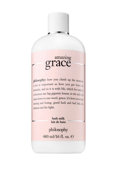 Shop Philosophy Amazing Grace Bath Milk