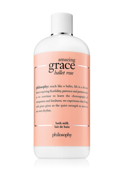 Shop Philosophy Amazing Grace Ballet Rose Bath Milk
