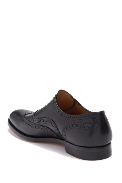 Shop Antonio Maurizi Leather Wingtip Oxford In Black