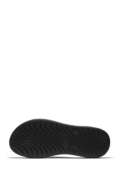 Shop Nike Solay Flip-flop In 005 Black/white