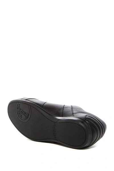 Shop Versace Nappa Leather Sneaker In Black