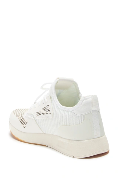 Reserved Footwear Perforated Sneaker In White