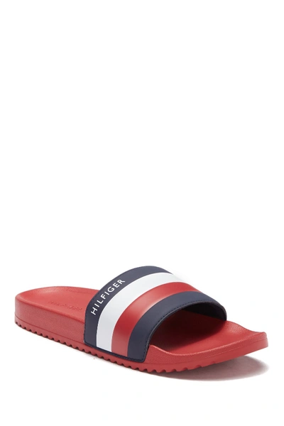 Shop Tommy Hilfiger Rozi Slide Sandal In Remsy