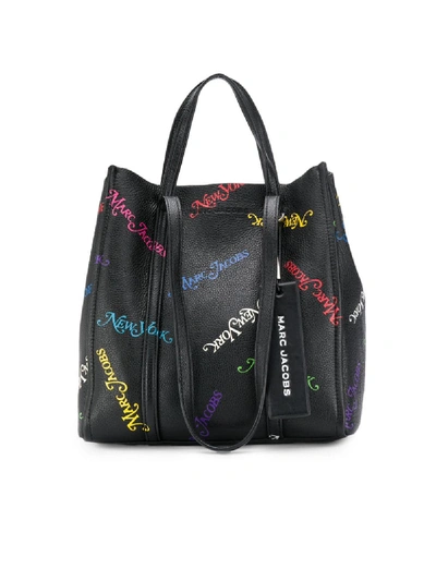 Shop Marc Jacobs X New York Magazine The Tag Tote Bag In Black