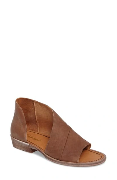 Shop Free People 'mont Blanc' Asymmetrical Sandal In Brown