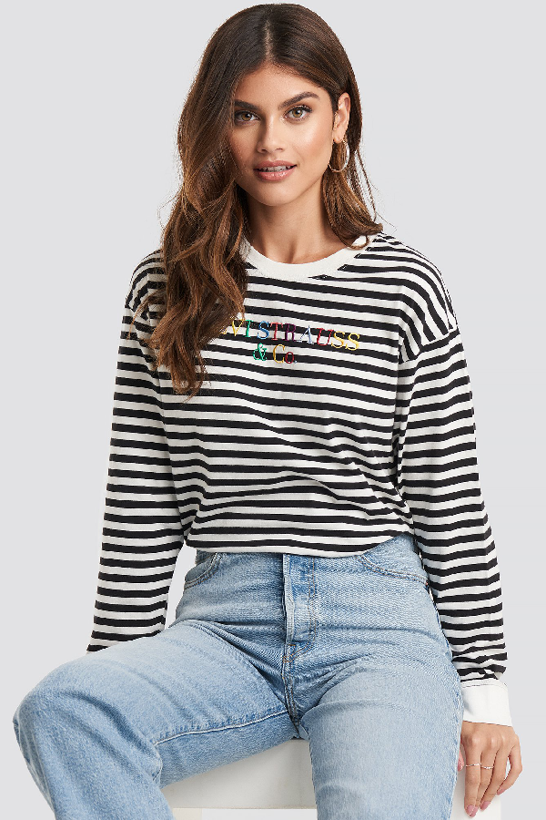 levi's striped long sleeve