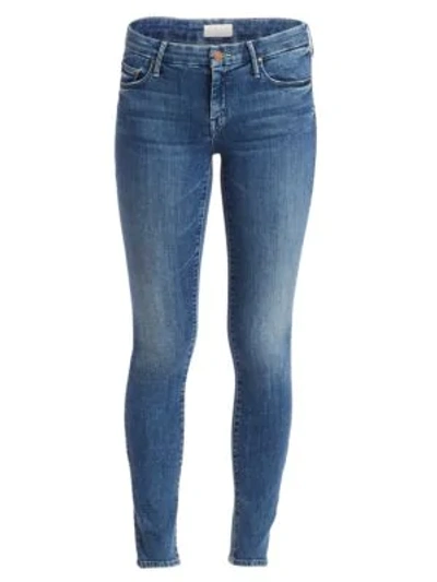 Shop Mother The Looker High-rise Ankle Skinny Jeans In Groovin
