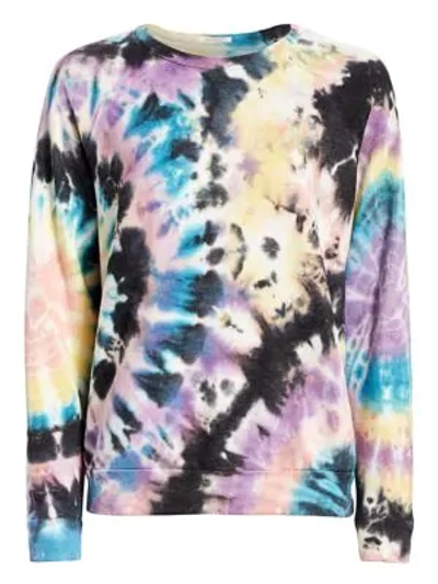 Shop Mother Tie Dye Hugger Sweatshirt In Swirling Secrets