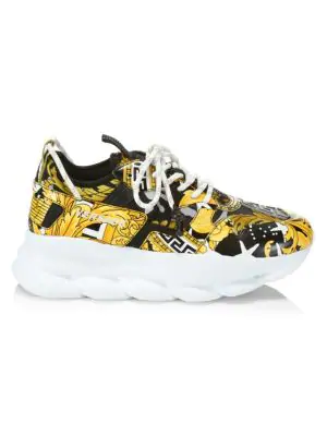 yellow versace chain reaction