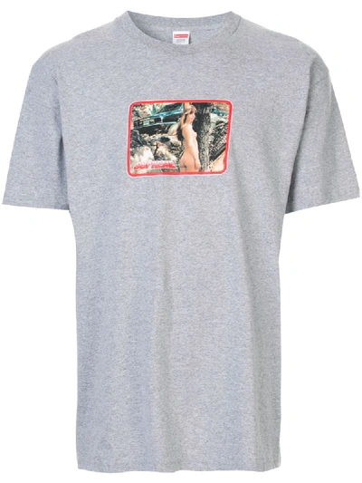 Shop Supreme Larry Clark Girl T-shirt In Grey