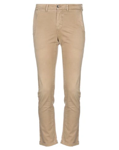 Shop Re-hash Casual Pants In Sand