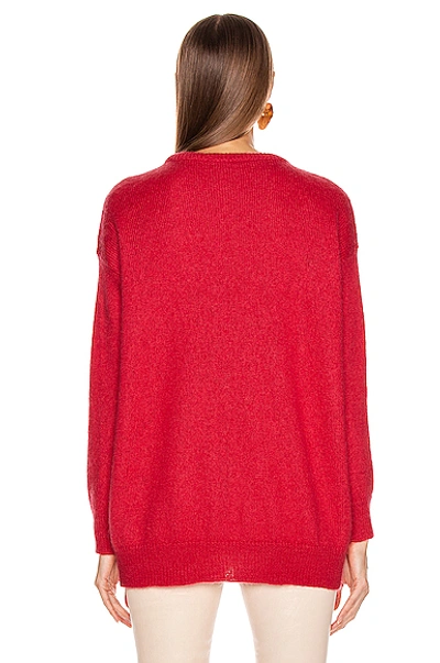 Shop Max Mara Relax Sweater In Coral