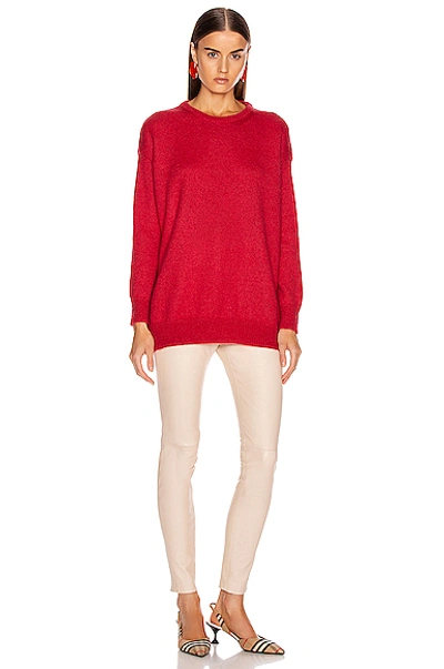 Shop Max Mara Relax Sweater In Coral