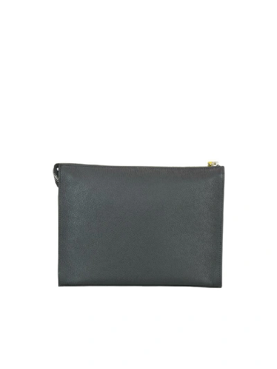 Shop Fendi Bag Bugs Pouch In Black