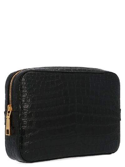 Shop Versace 'medusa' Bag In Black