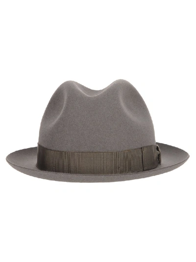 Shop Borsalino Marengo Hat In Grey