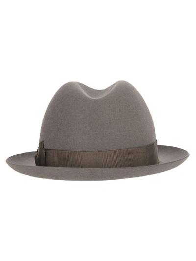 Shop Borsalino Marengo Hat In Grey