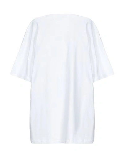 Shop Stella Mccartney Woman T-shirt White Size 6-8 Cotton, Elastane