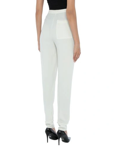 Shop Raquel Allegra Casual Pants In White