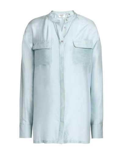 Shop Day Birger Et Mikkelsen Solid Color Shirts & Blouses In Grey