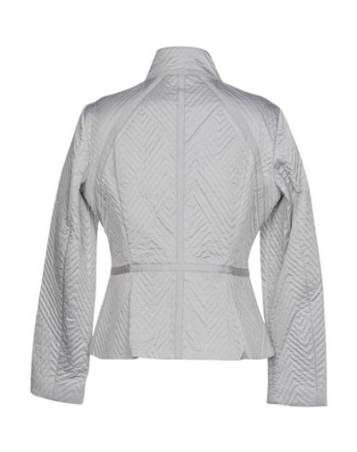 Shop Hugo Boss Jacket In Light Grey