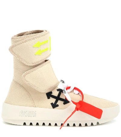 Shop Off-white Cst-001 High-top Sneakers In Beige