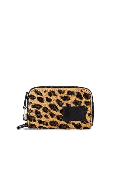 Shop Sacai Leopard Wallet